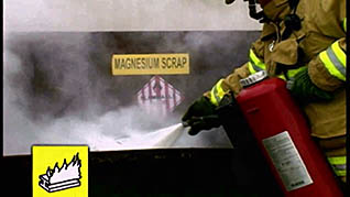fire extinguisher training for employees that work with metals