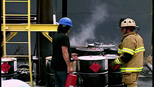 fire extinguisher training for employees that work with chemicals