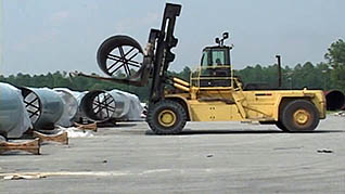 Safely operating high-impact forklifts
