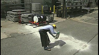 what to do after a non-emergency hazmat spill response