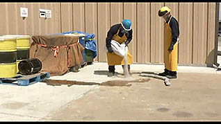 Men responding to stormwater pollution