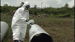 Hazwoper procedures and equipment in open fields