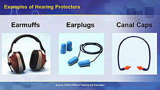 Examples of hearing protectors