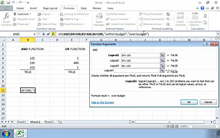 A screenshot of someone using a formula on Excel